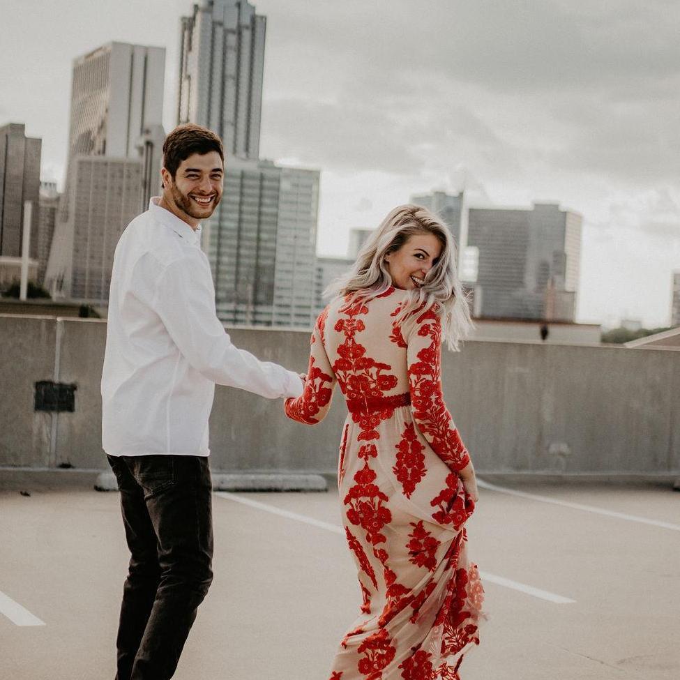 Looking back on our engaged days, ready for our married days!