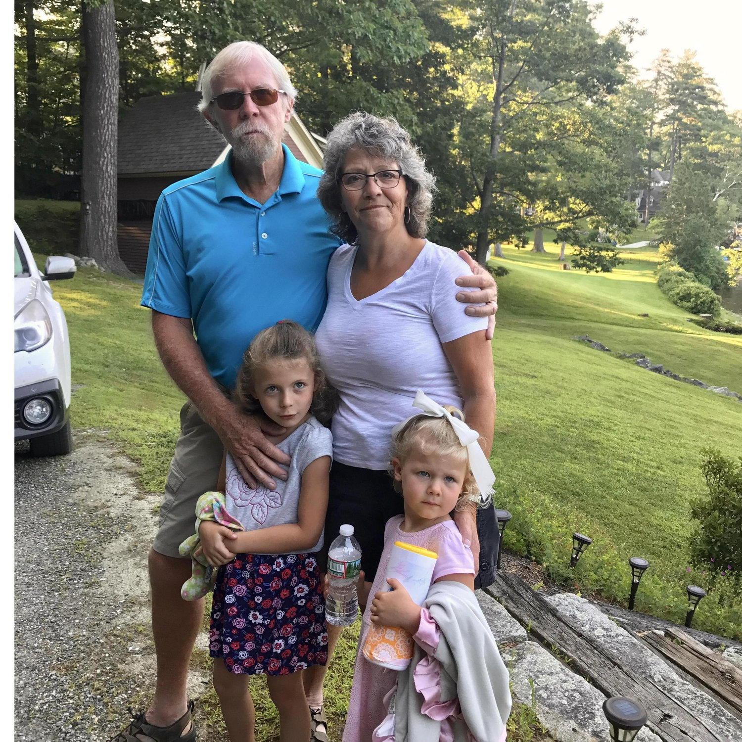 Grandpa "Fafi" and Nanny Kate McGinn 
Summer 2017 at Spofford Lake