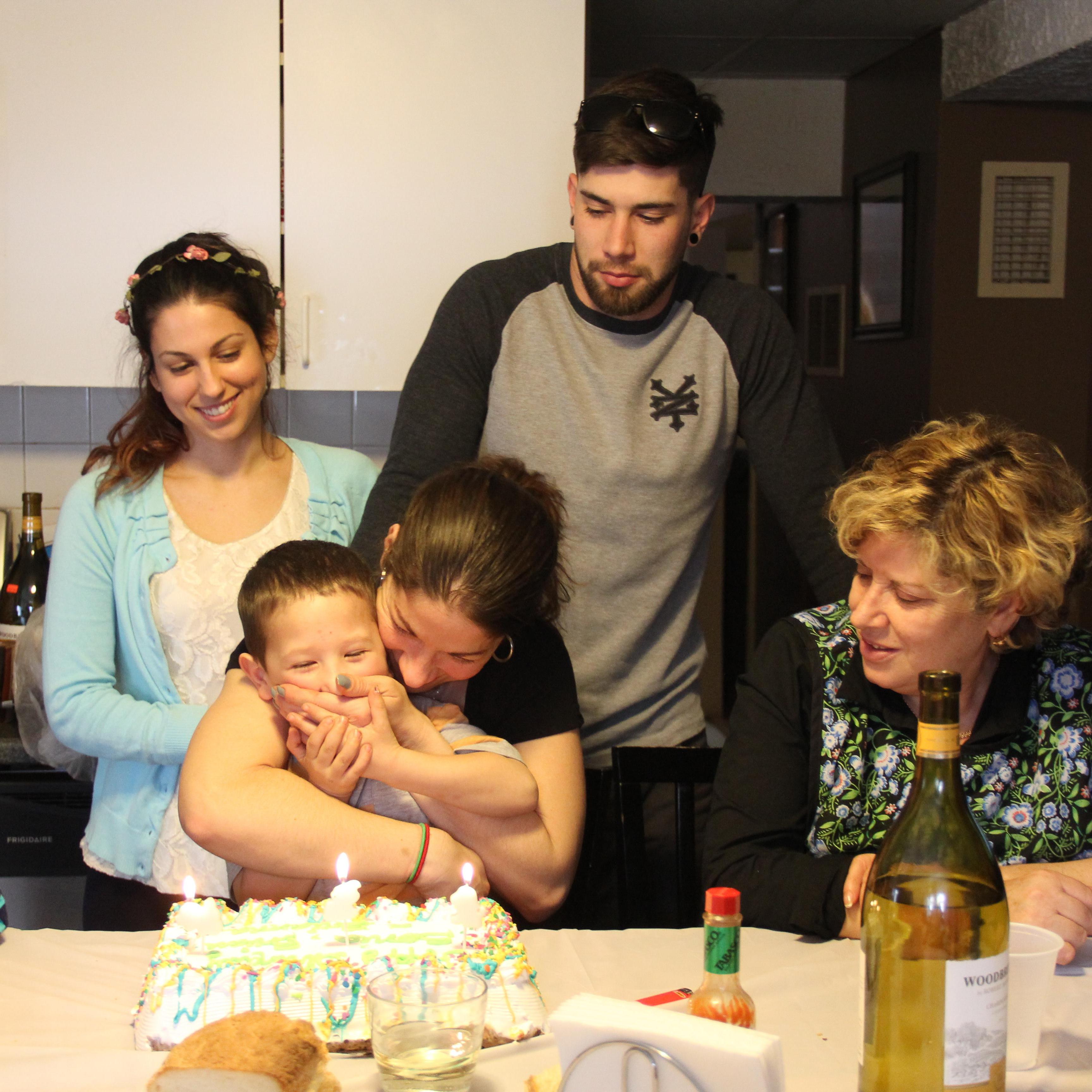 Celebrating Sonia, Brian (23) & Brianna (24) birthdays all at once :) 2015