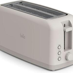 4 Slice Slim Toaster, Oatmilk