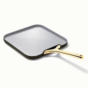 Black Griddle Pan | Ceramic Square Griddle Pan | Caraway
