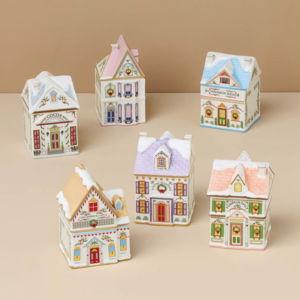Lenox Spice Village 6-Piece Christmas Spice Jar Set