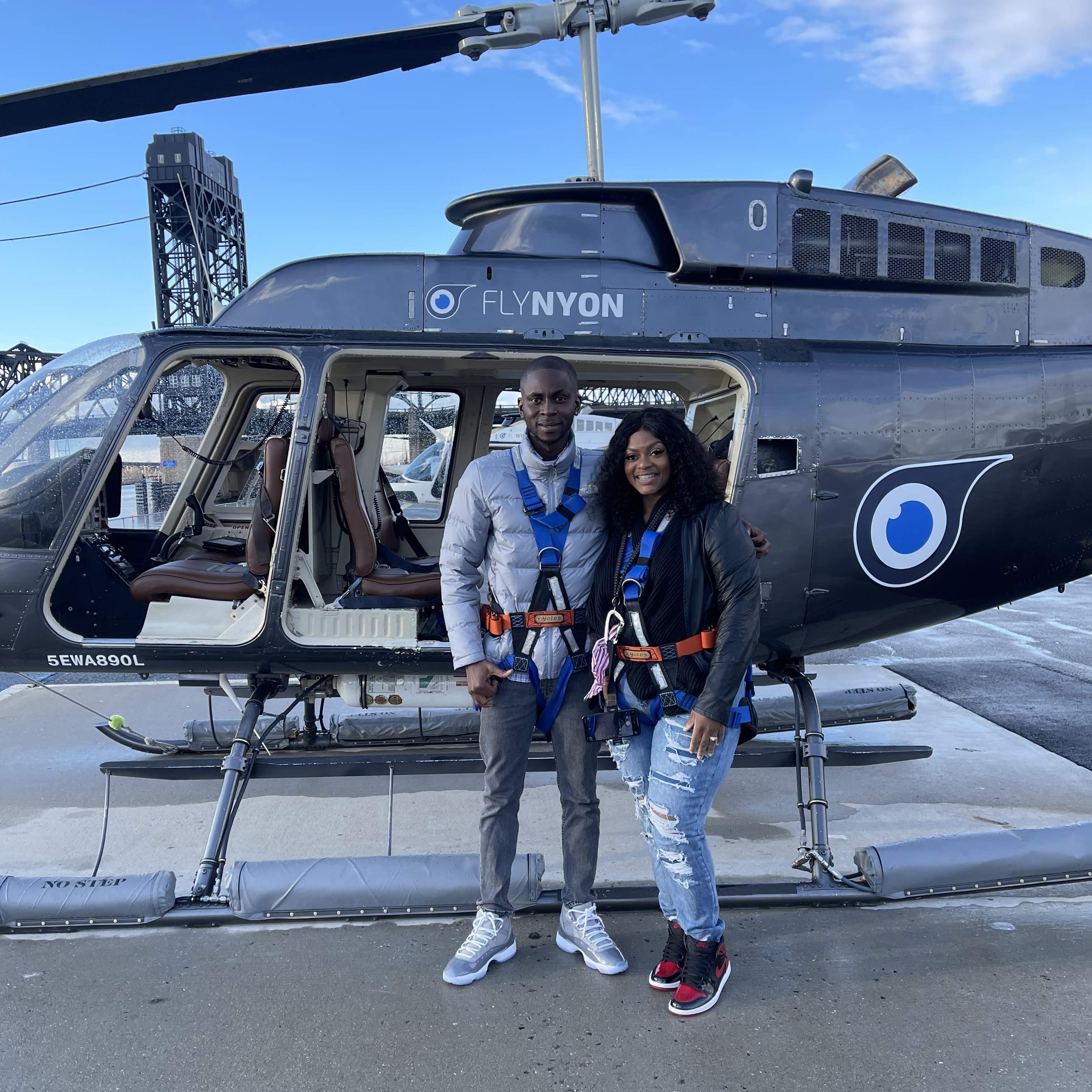Our First Helicopter Ride!