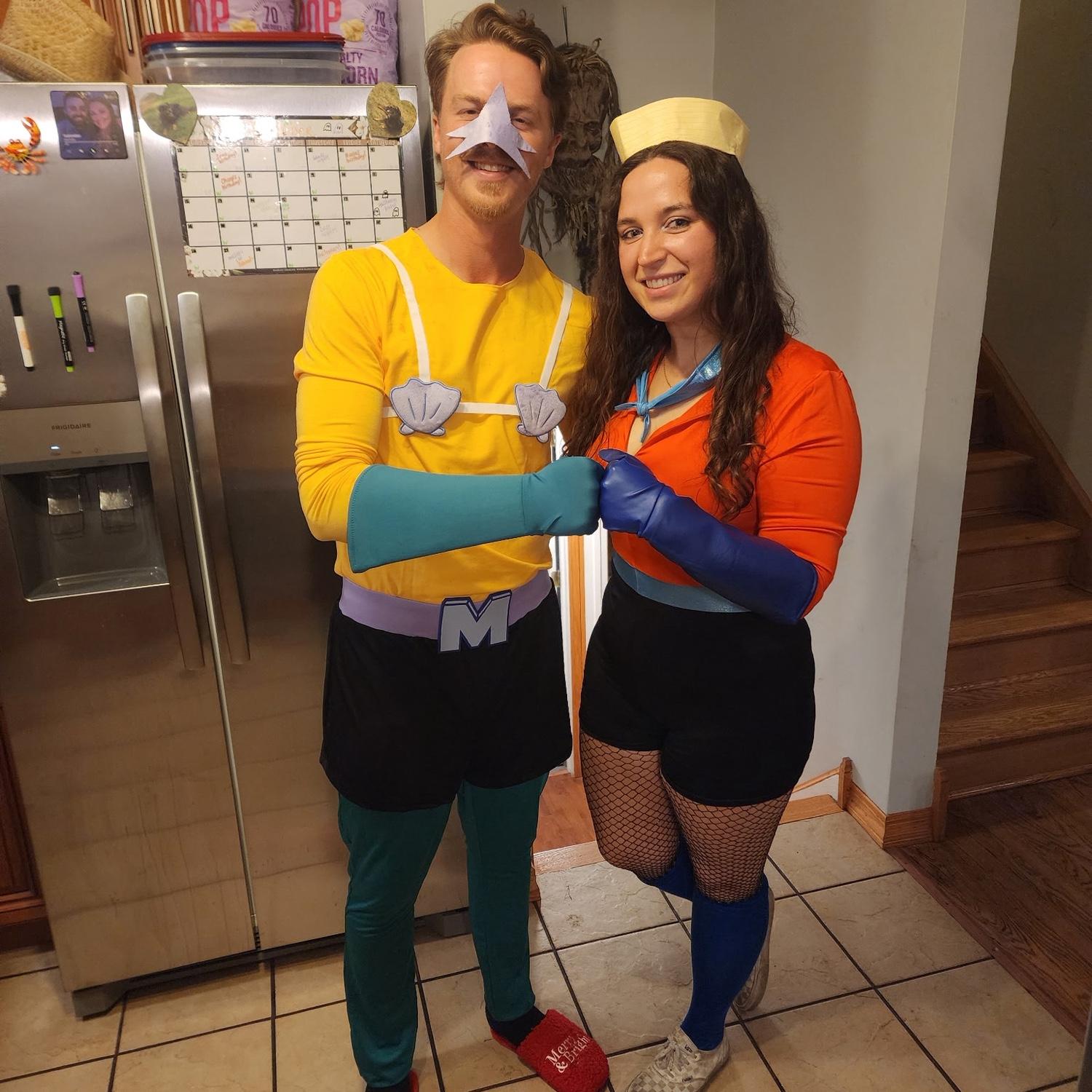 Halloween 2025, we won Best Couples Costumes!