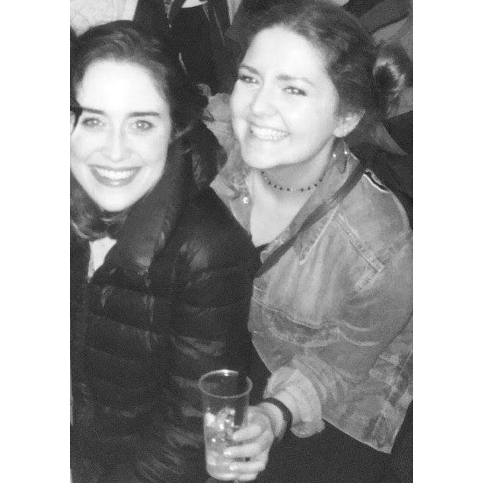 January 2017 -
We first met on our study abroad trip in Italy, 2017. This photo was early on in the trip- we randomly posed next to each other but had not spoken. Now we are getting married LOL.