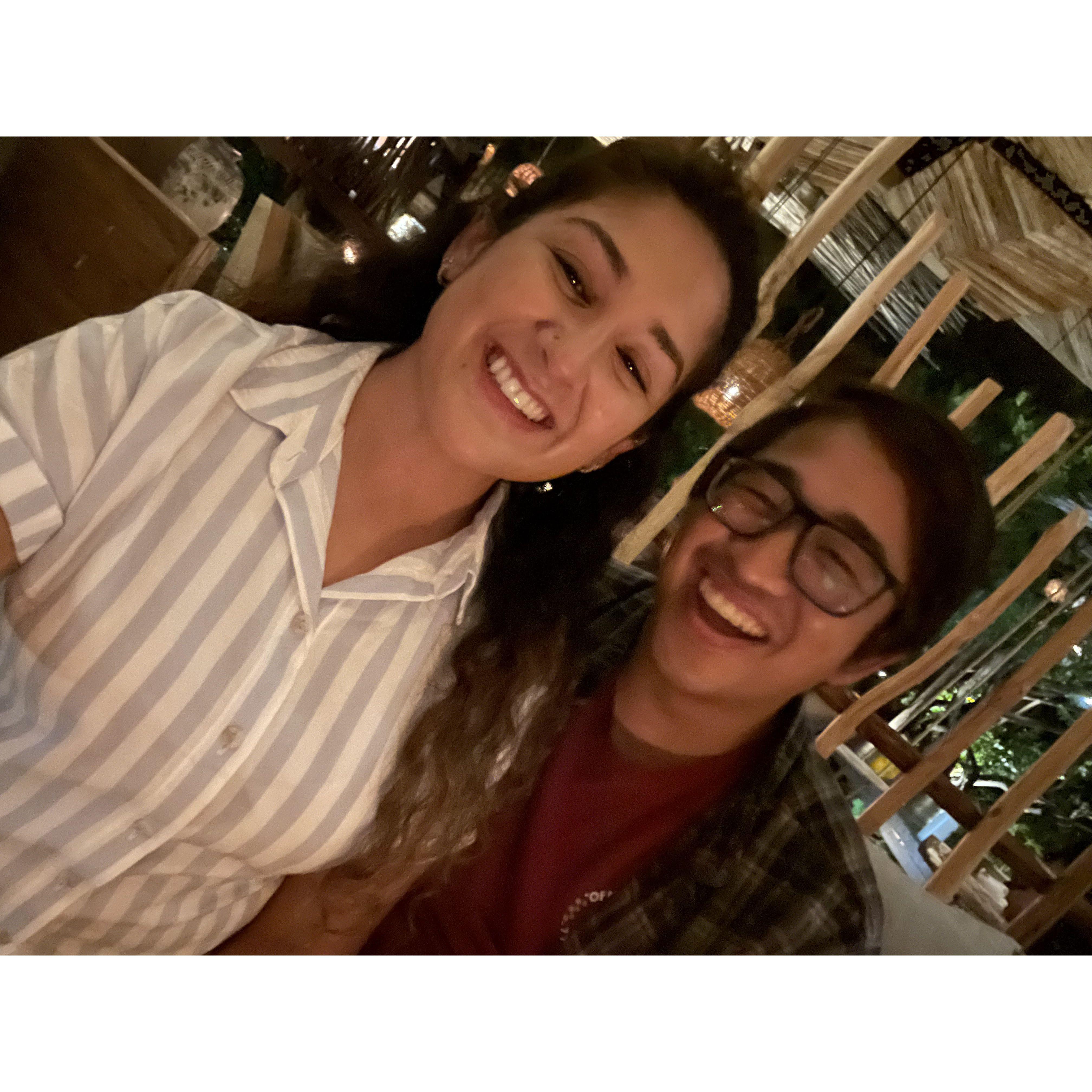 Enjoying the shaman vibes in Cuncun