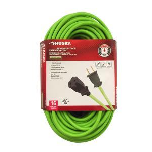 25 ft. 16/2 Indoor/Outdoor Extension Cord, Green