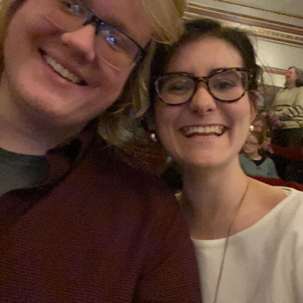 Seeing "Hamilton" at Proctors Theater in Schenectady, NY.
(March 2023)
