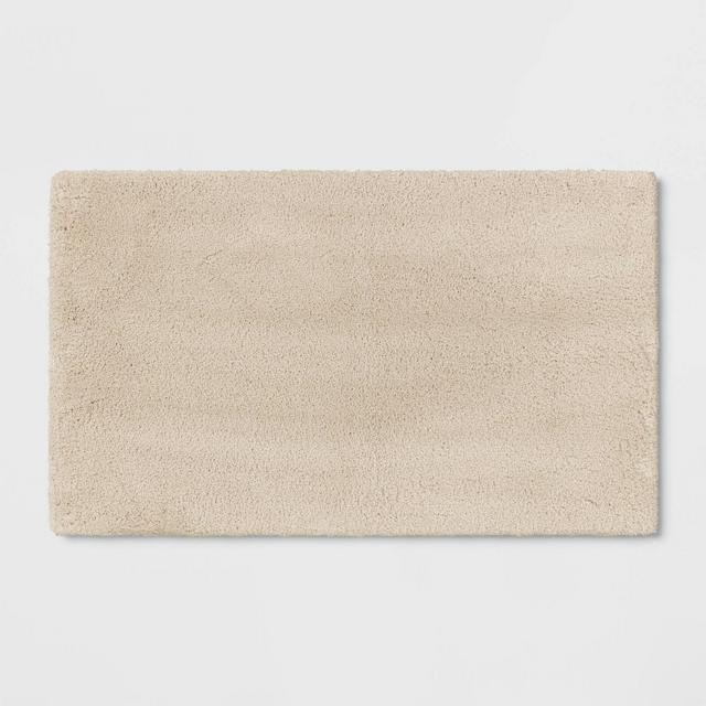 24"x40" Bath Rug Light Taupe - Threshold Signature™