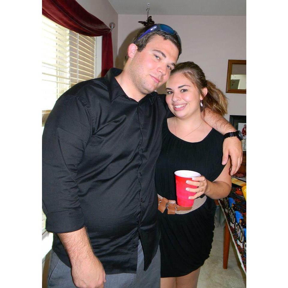 At a party