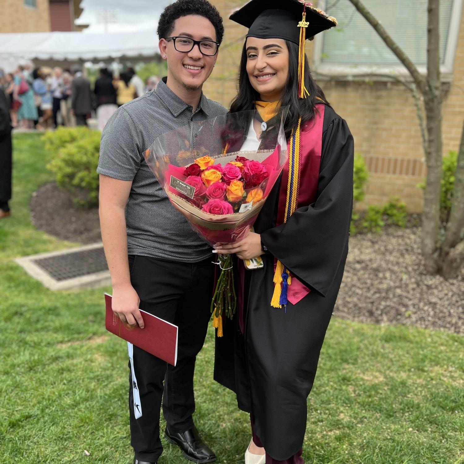 Graduating in different years because Tyler did a 5-year master's program.