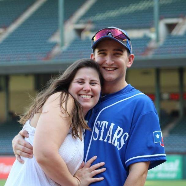 First time for Mark to play at the Rangers Stadium- 2019