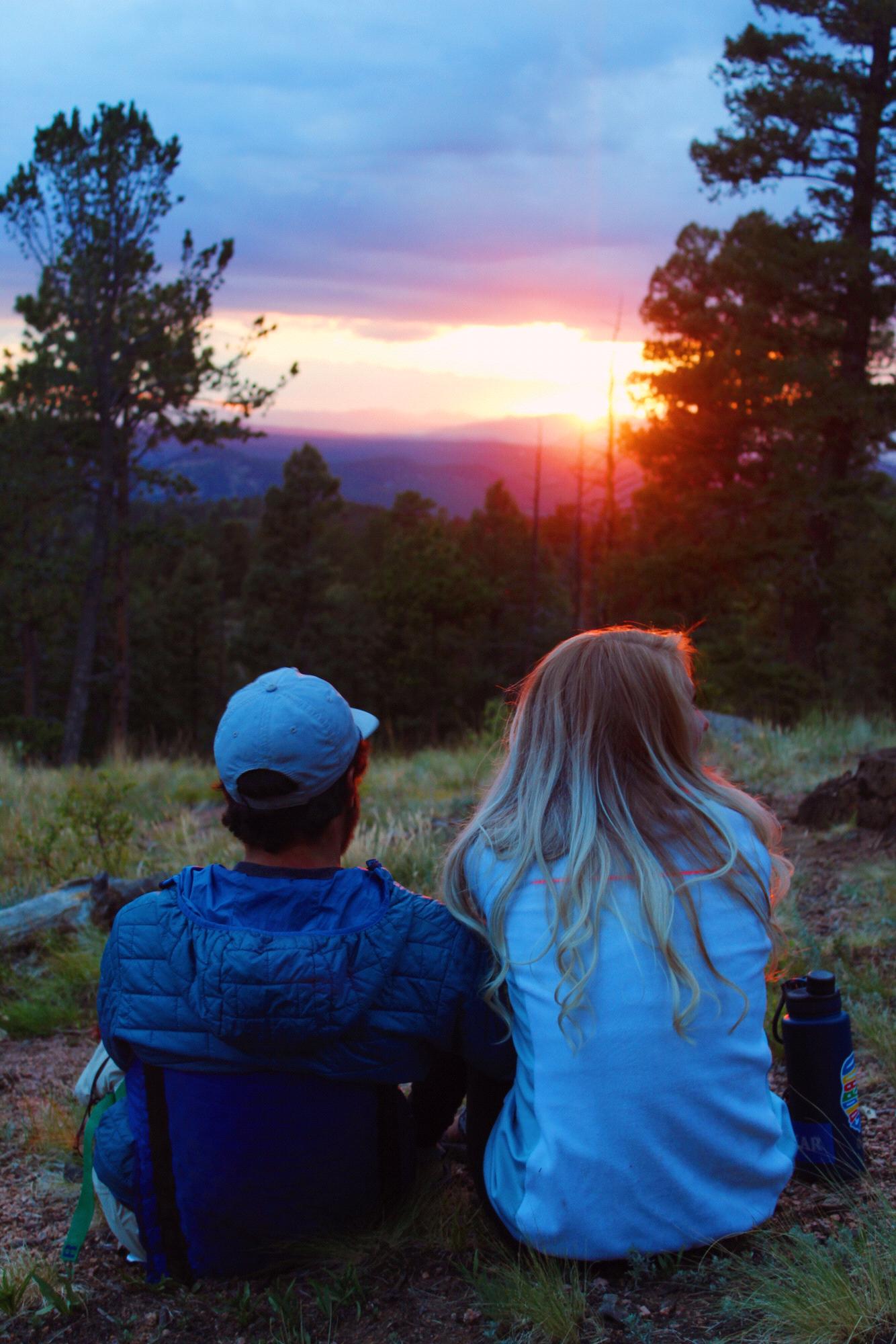 Sunset over Pikes Peak.
Pike National Forest, Colorado