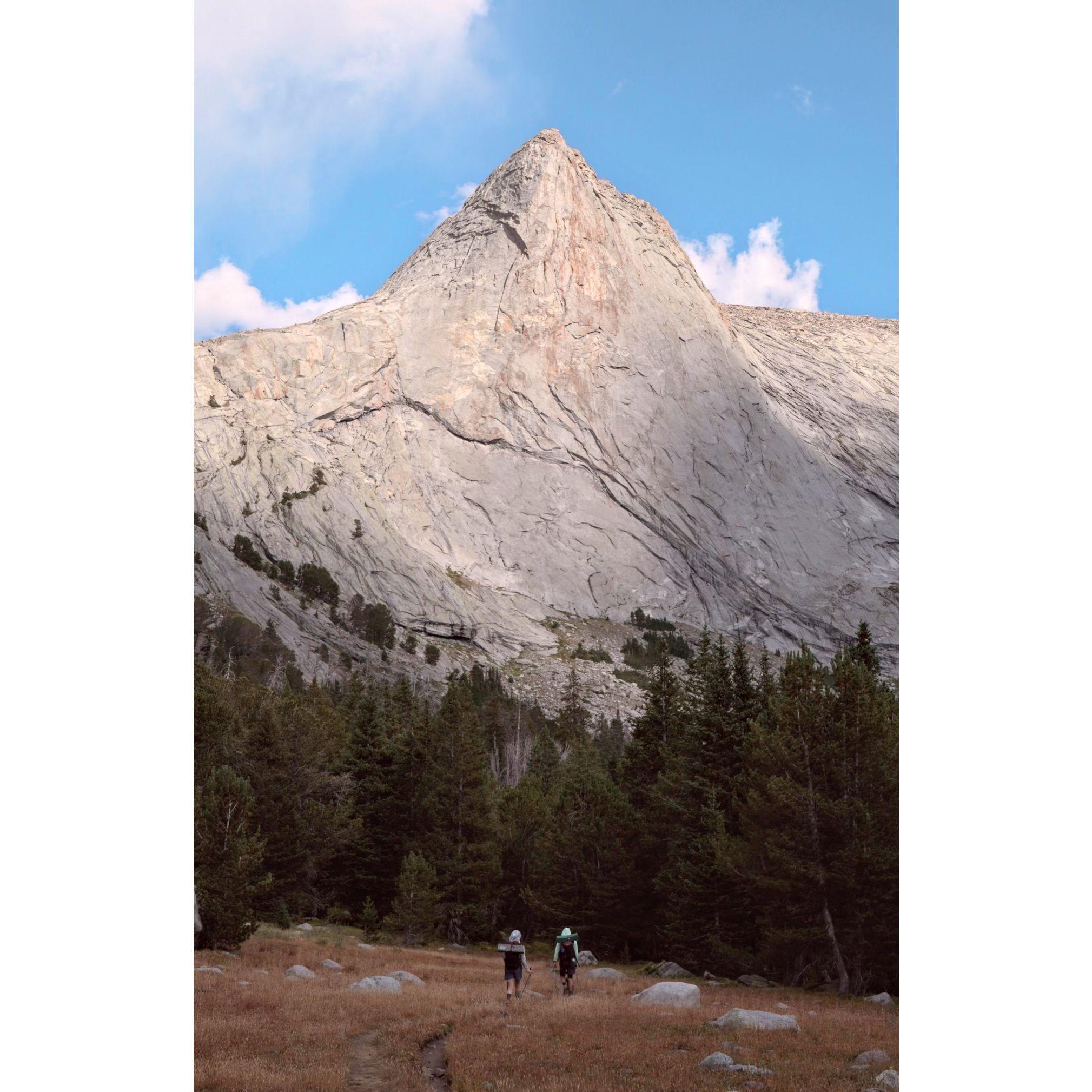 Backpacking in the Wind Rivers, WY w/ Dahlia. Thanks Quang for the pic!