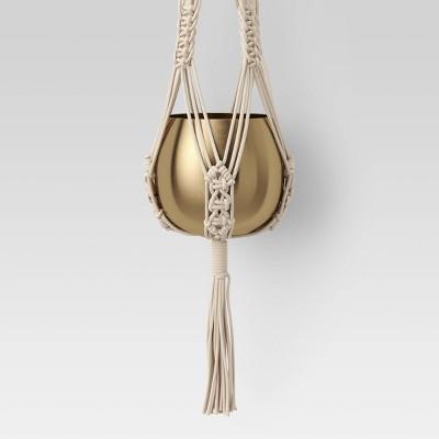 8&#34; X 42&#34; Long Hand Made Cotton Plant Hanger - Opalhouse&#8482;