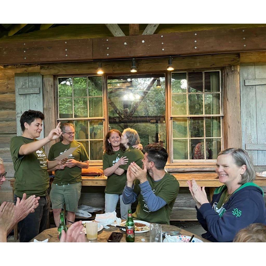 At the Hill Family Reunion in NC, after we announced our engagement to a surprised and happy family!ur