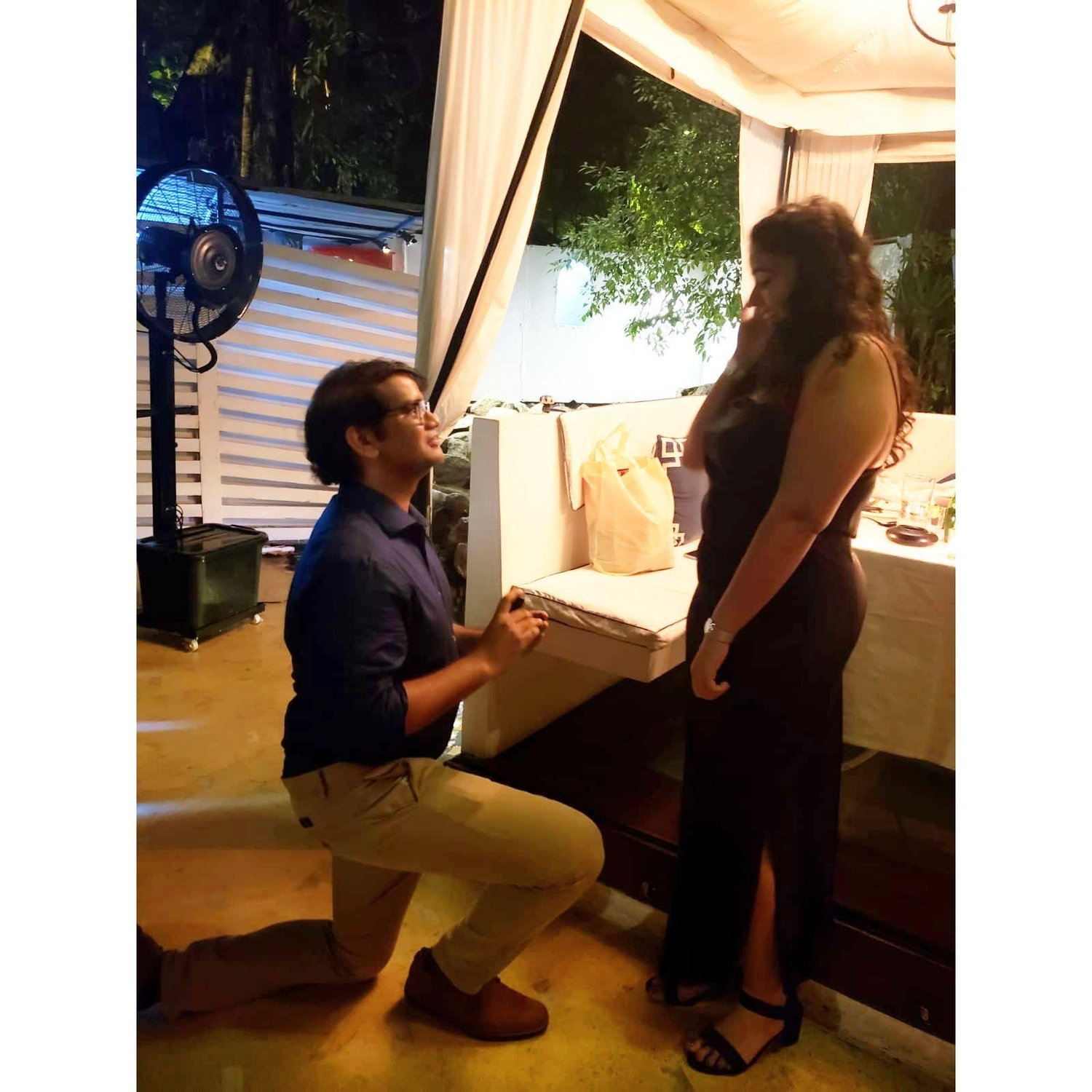 When she said Yes!