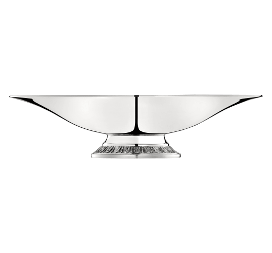 Silver-Plated Fruit Bowl with Pedestal Base Malmaison