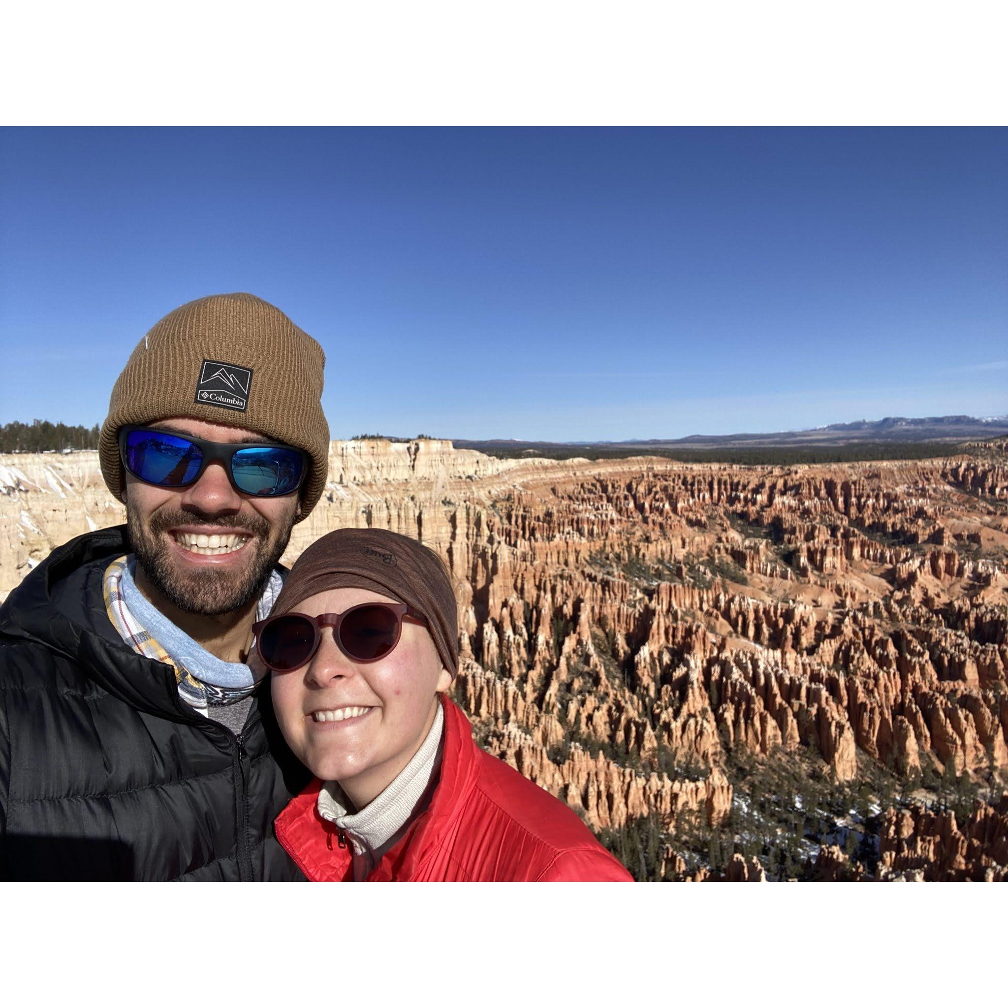At Bryce Canyon National Park, UT