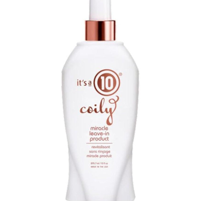 It's A 10 Haircare Coily Collection Miracle Leave-In 10 Ounce, Yellow