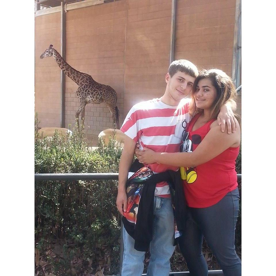 Our one year anniversary, San Diego Zoo.