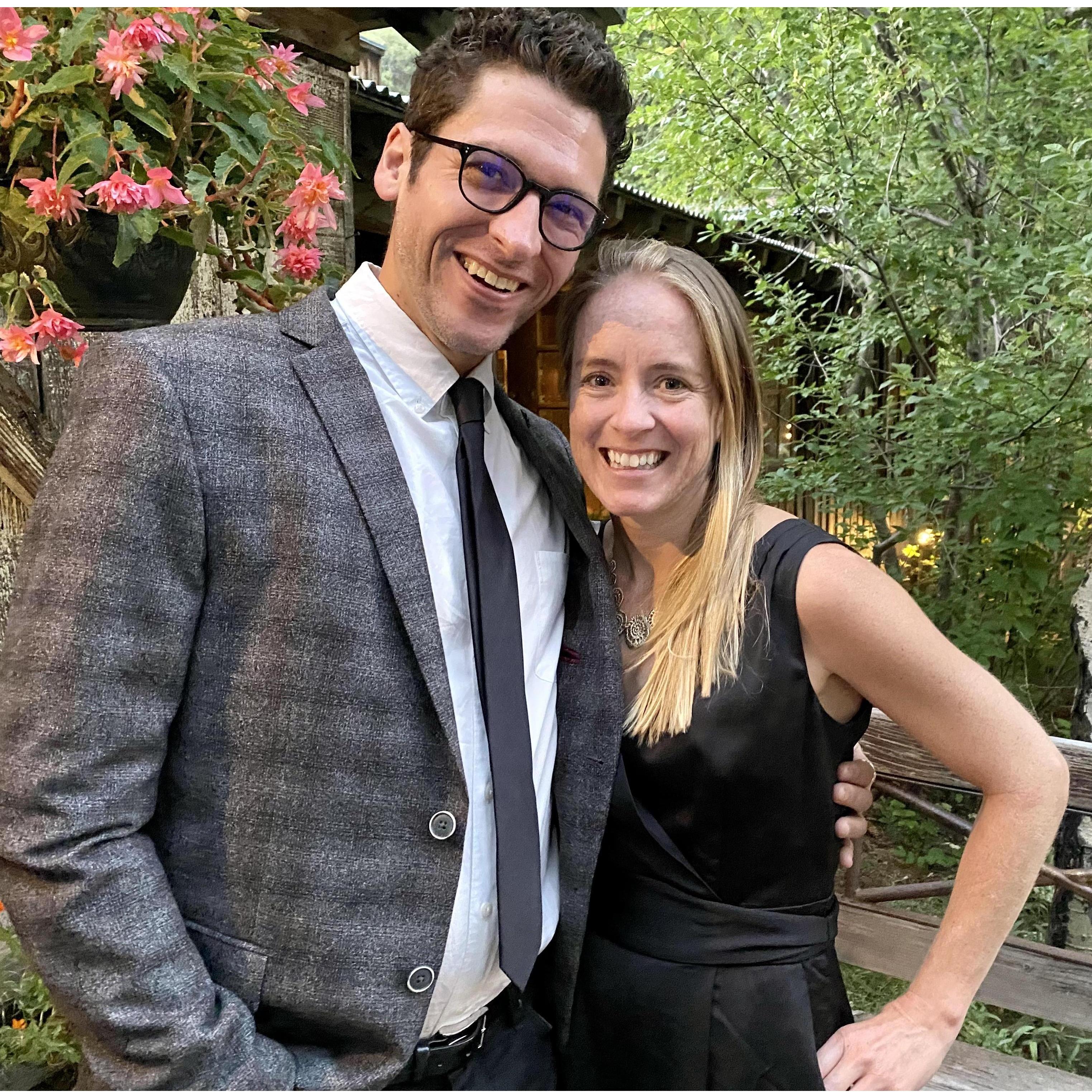 Wedding again... what can we say? It's rare that we (Matt) look(s) THAT good