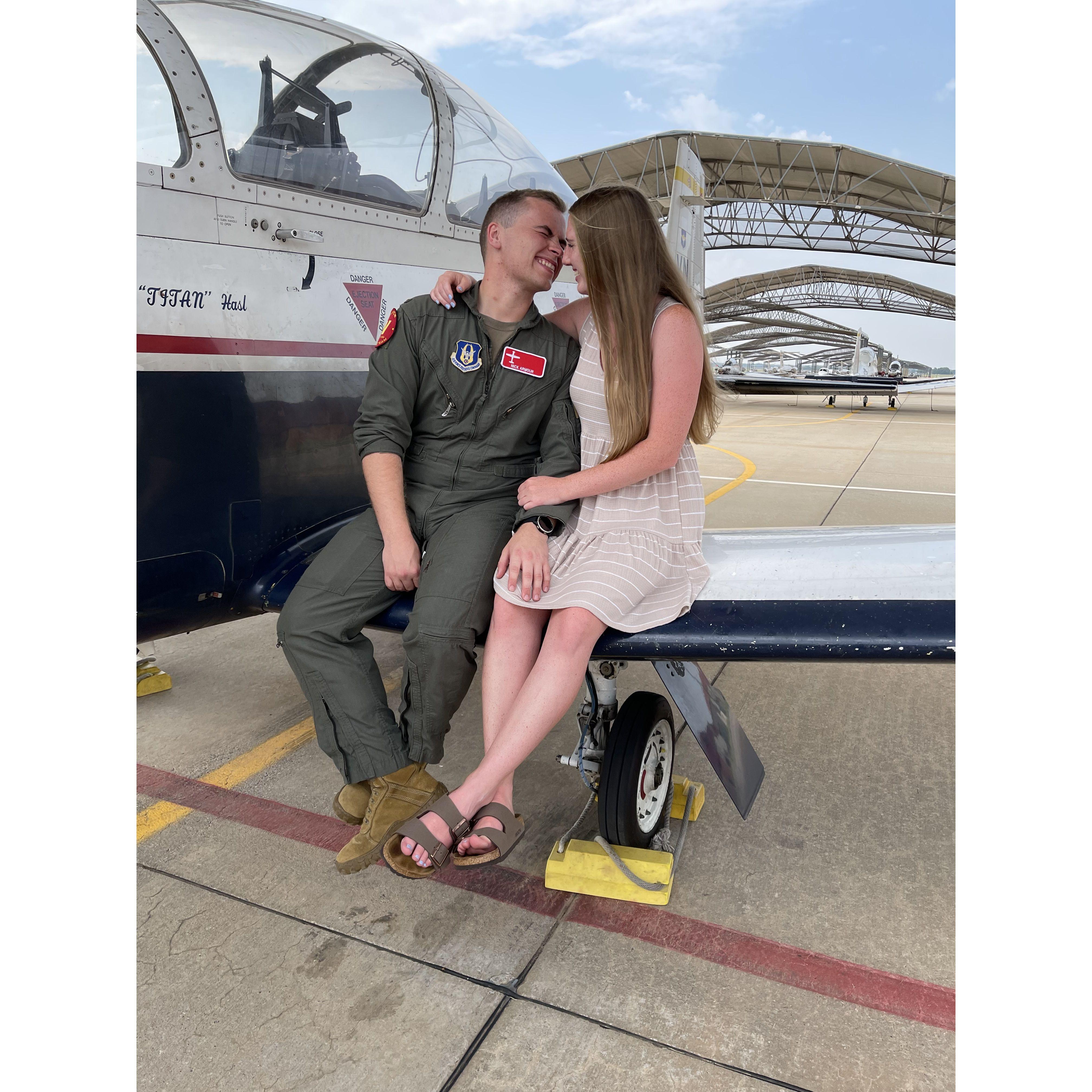 Pilot training in Oklahoma