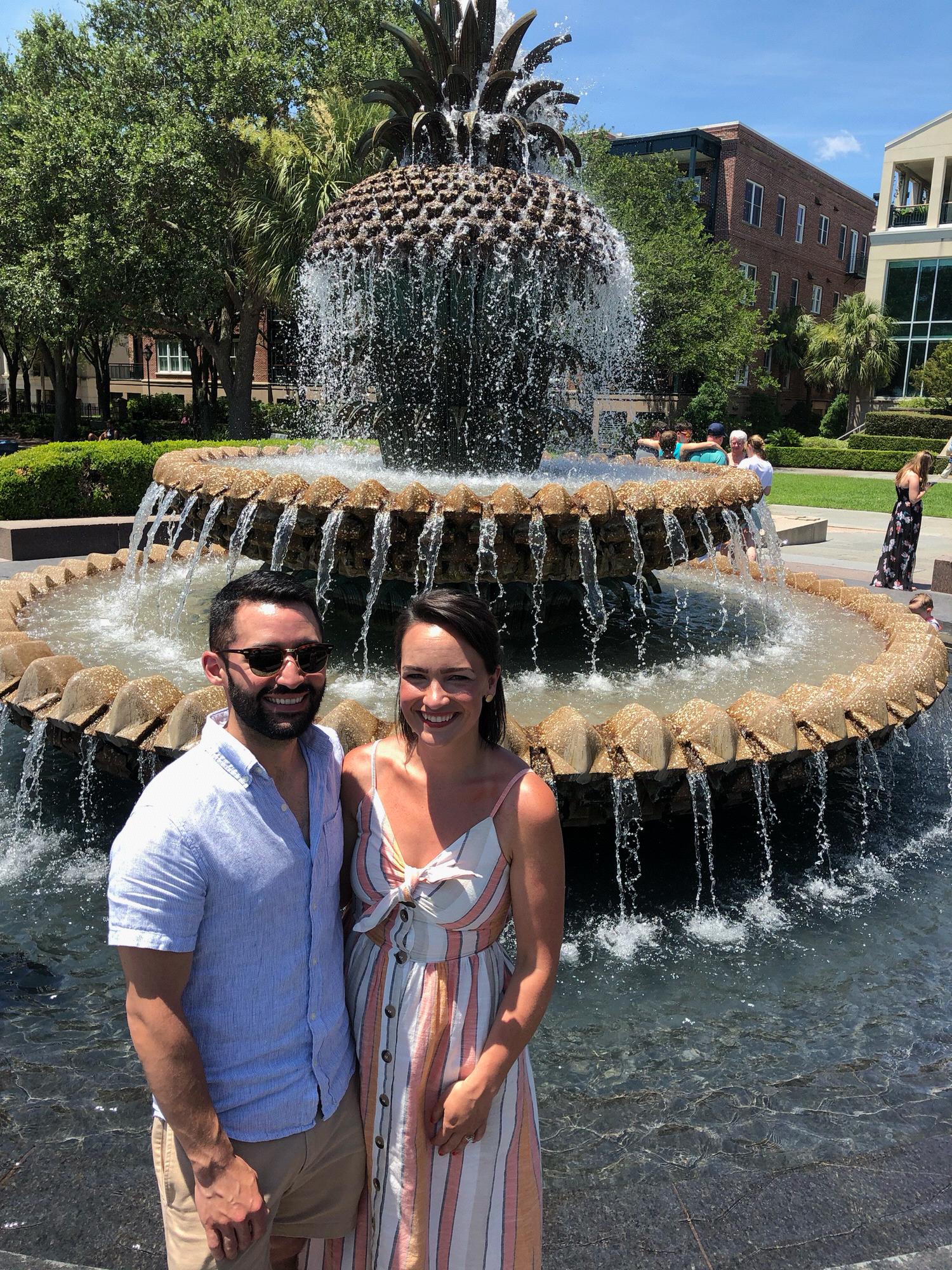 The Pineapple Fountain - Charleston, SC - June 2019