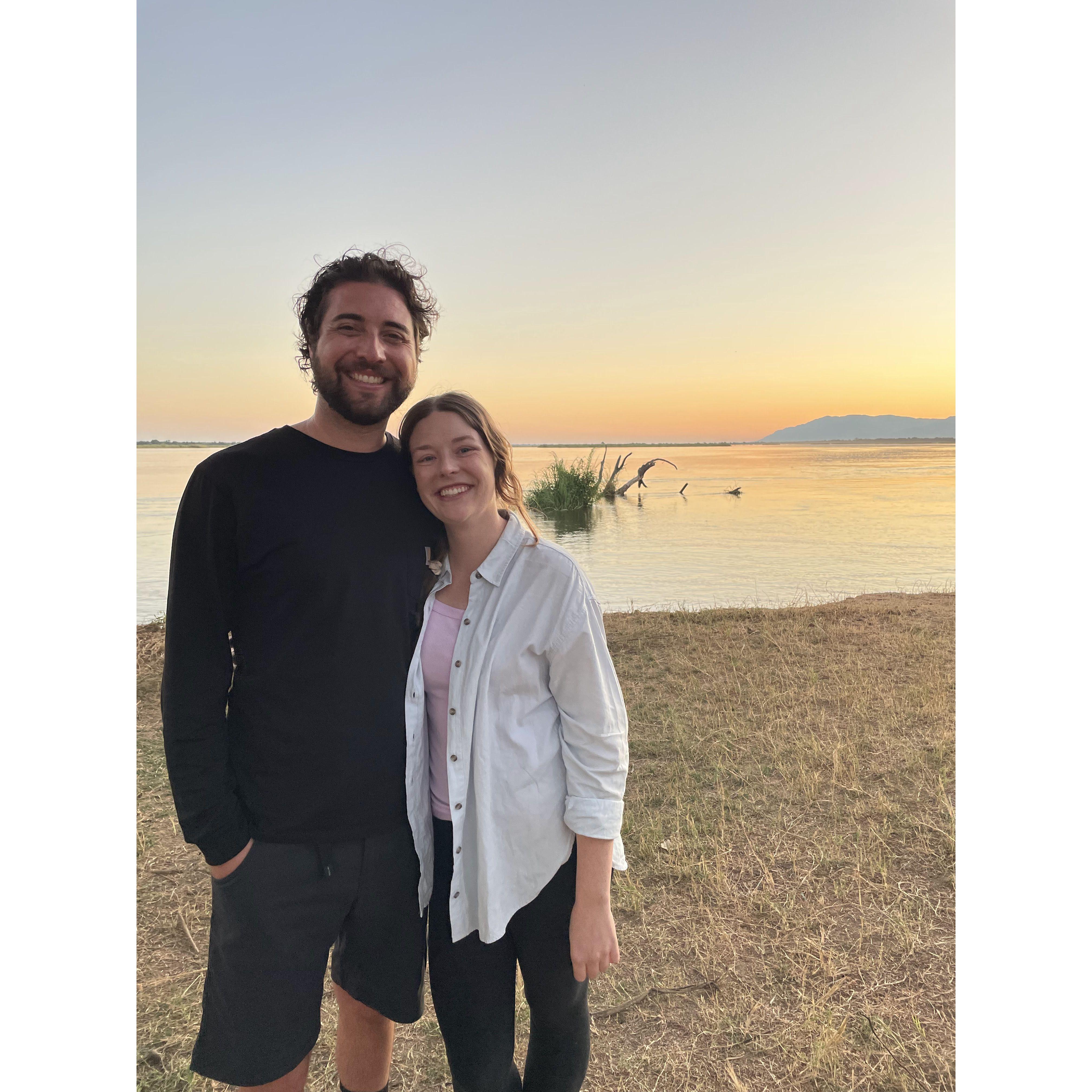 Next, we spent a truly magical week along the Zambezi River in Zambia - and even survived canoeing with hippos! (May 2023)
