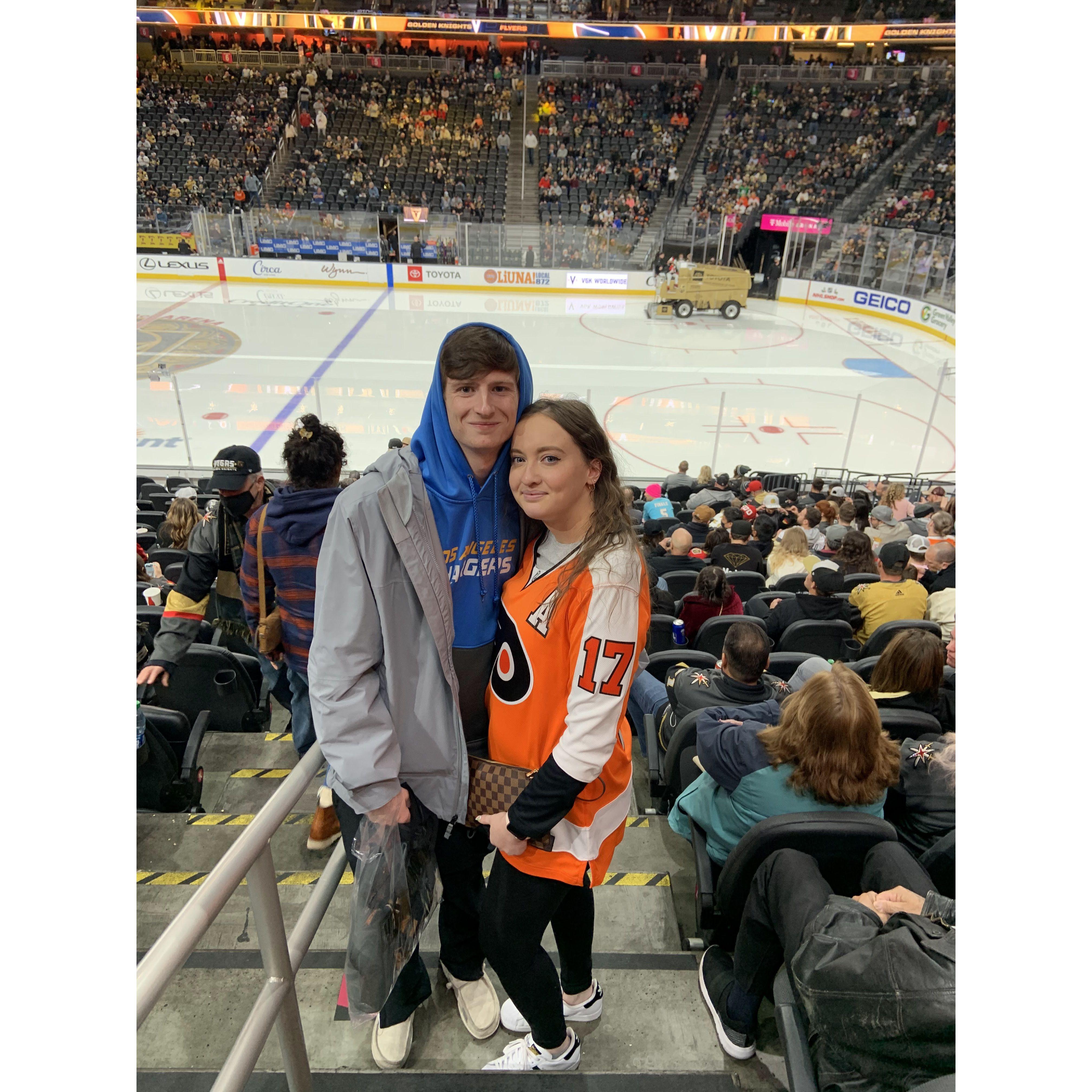 Flyers Hockey in Vegas!!!!