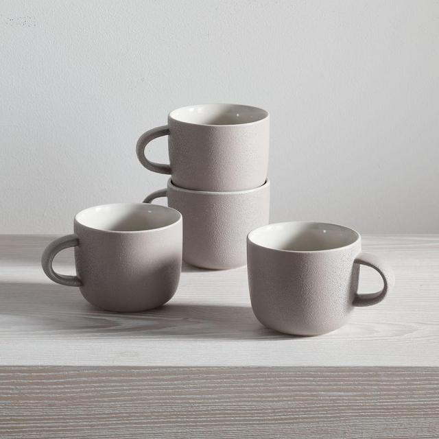 Kaloh Mug Charleston Grey Set of 4
