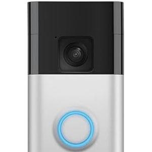 Ring Battery Doorbell (newest model), Home or business security with Head-to-Toe video, Live View with Two-Way Talk, and Motion Detection & Alerts, Satin Nickel