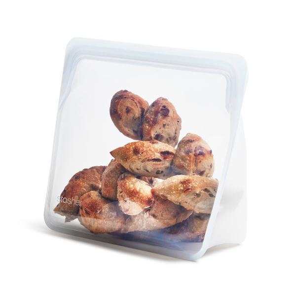 reusable silicone stand-up mega bag