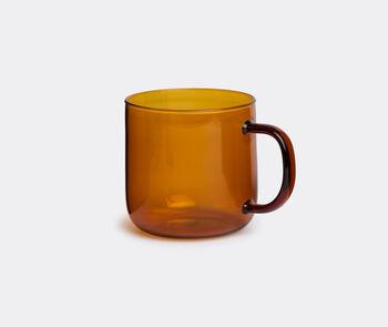'Borosilicate mug', amber