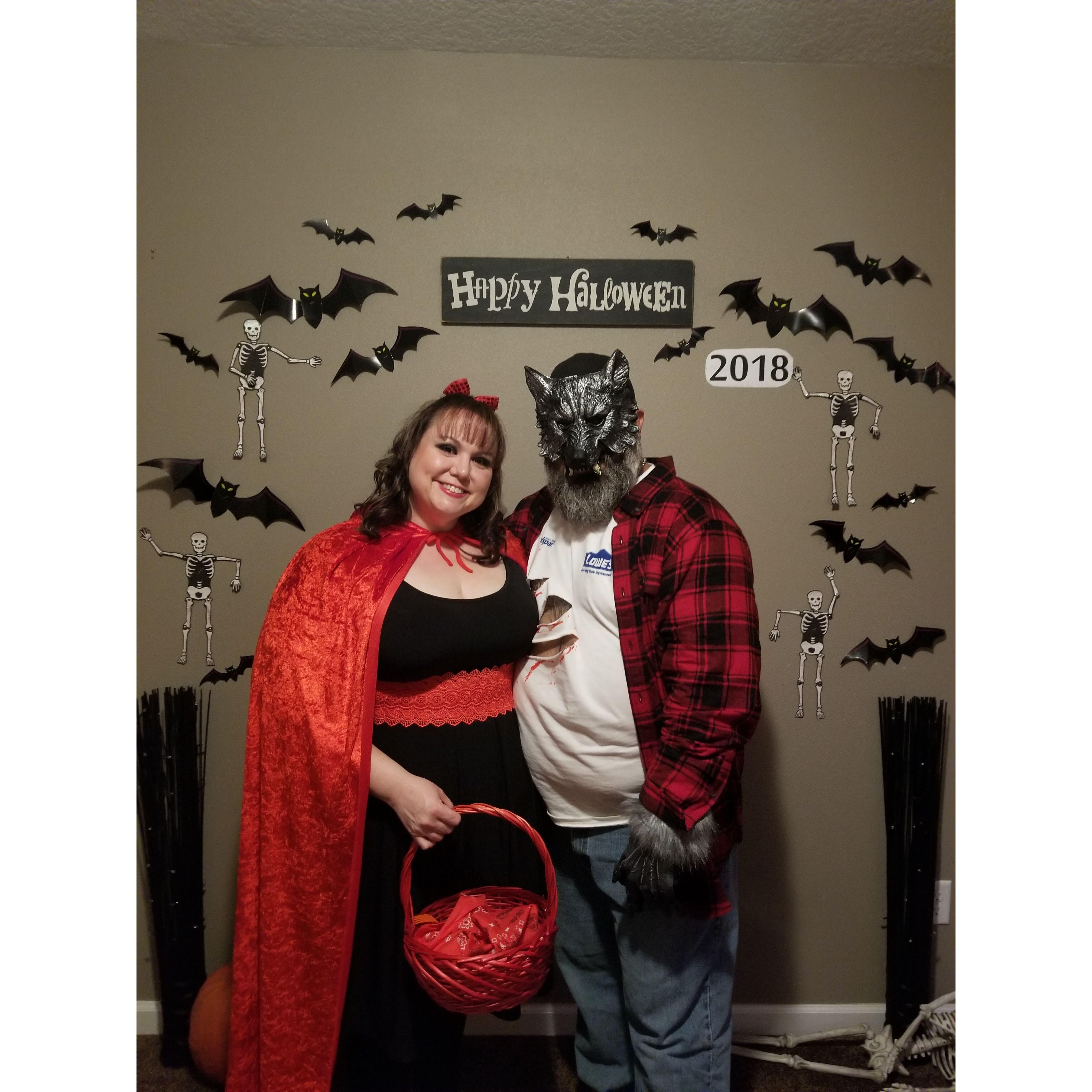 Little Red Riding Hood and the Big Bad Wolf!