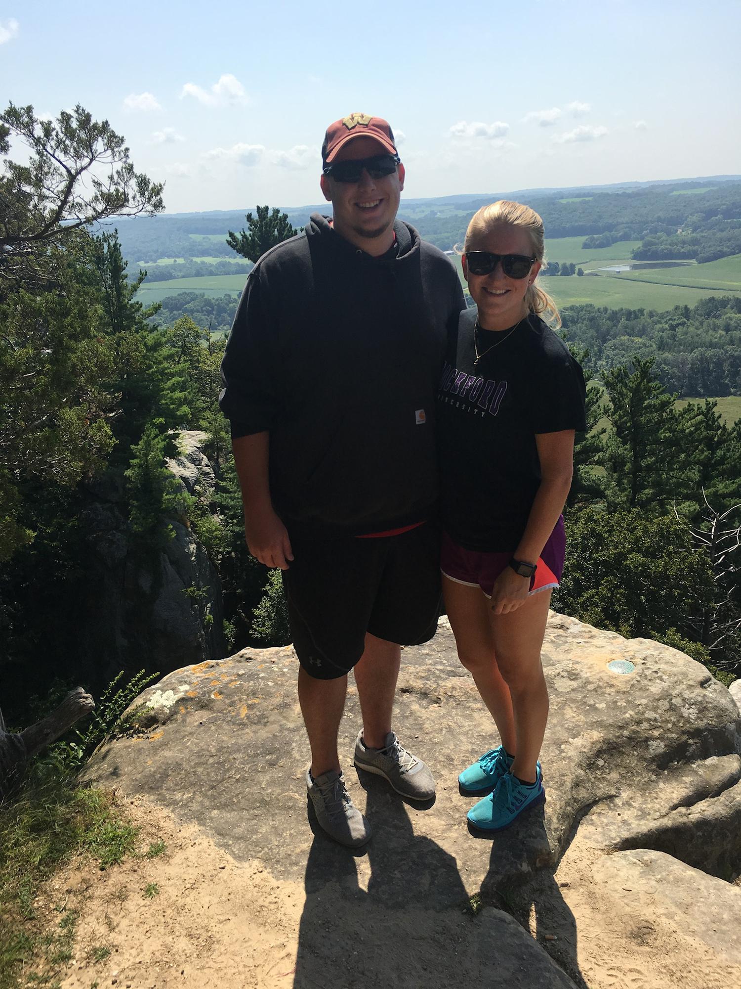 Hiking at Gibraltar Rock State Park