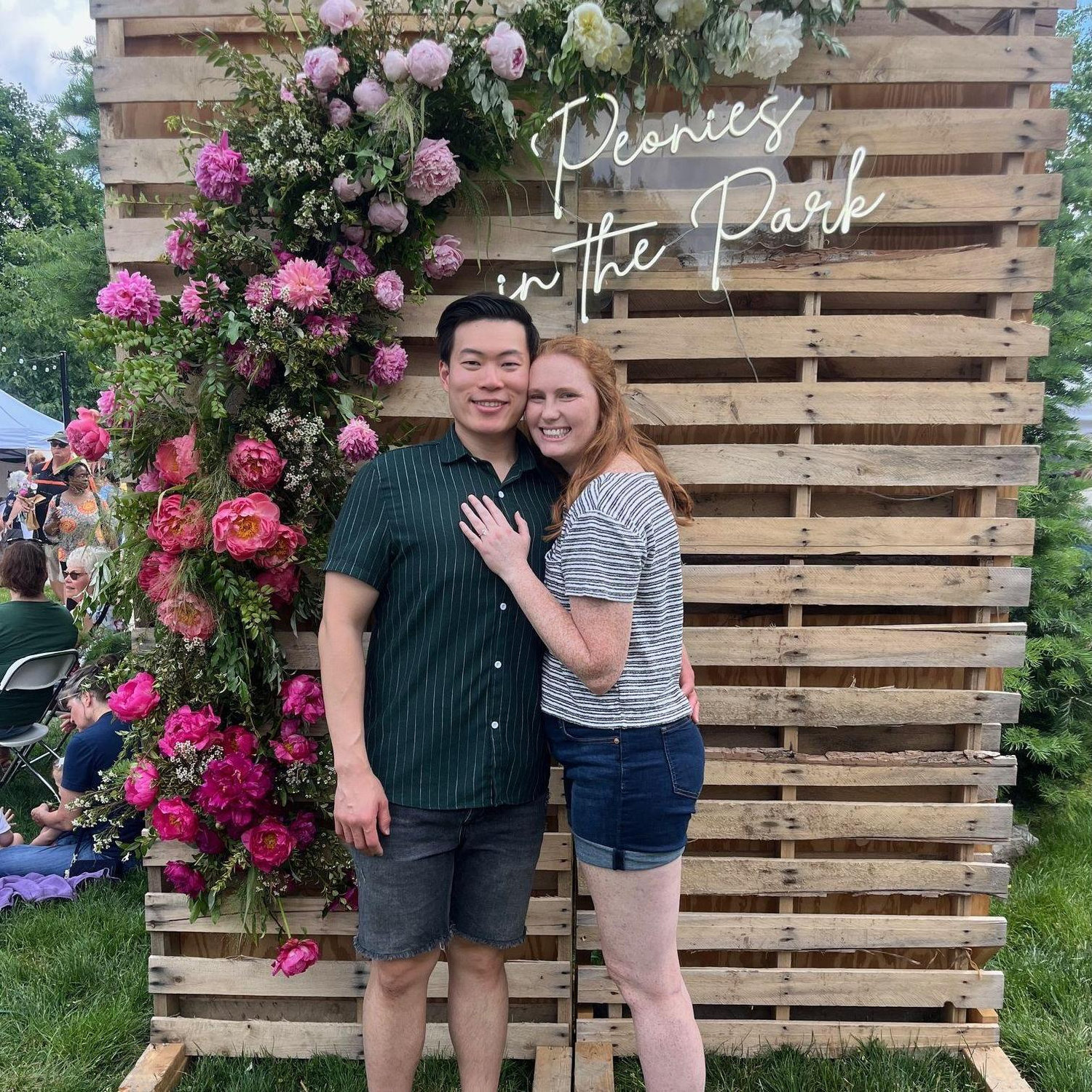 Right after we got engaged