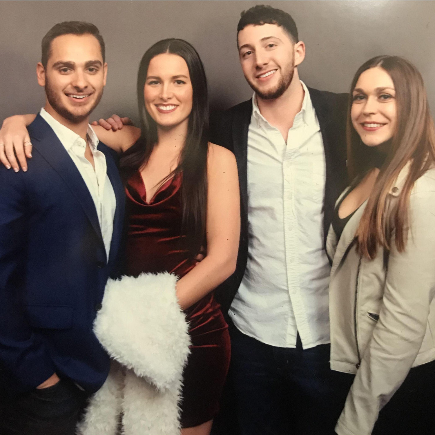 Jan 2018! The very next weekend after we all met, Dan and Chandleur needed dates for their corporate party.