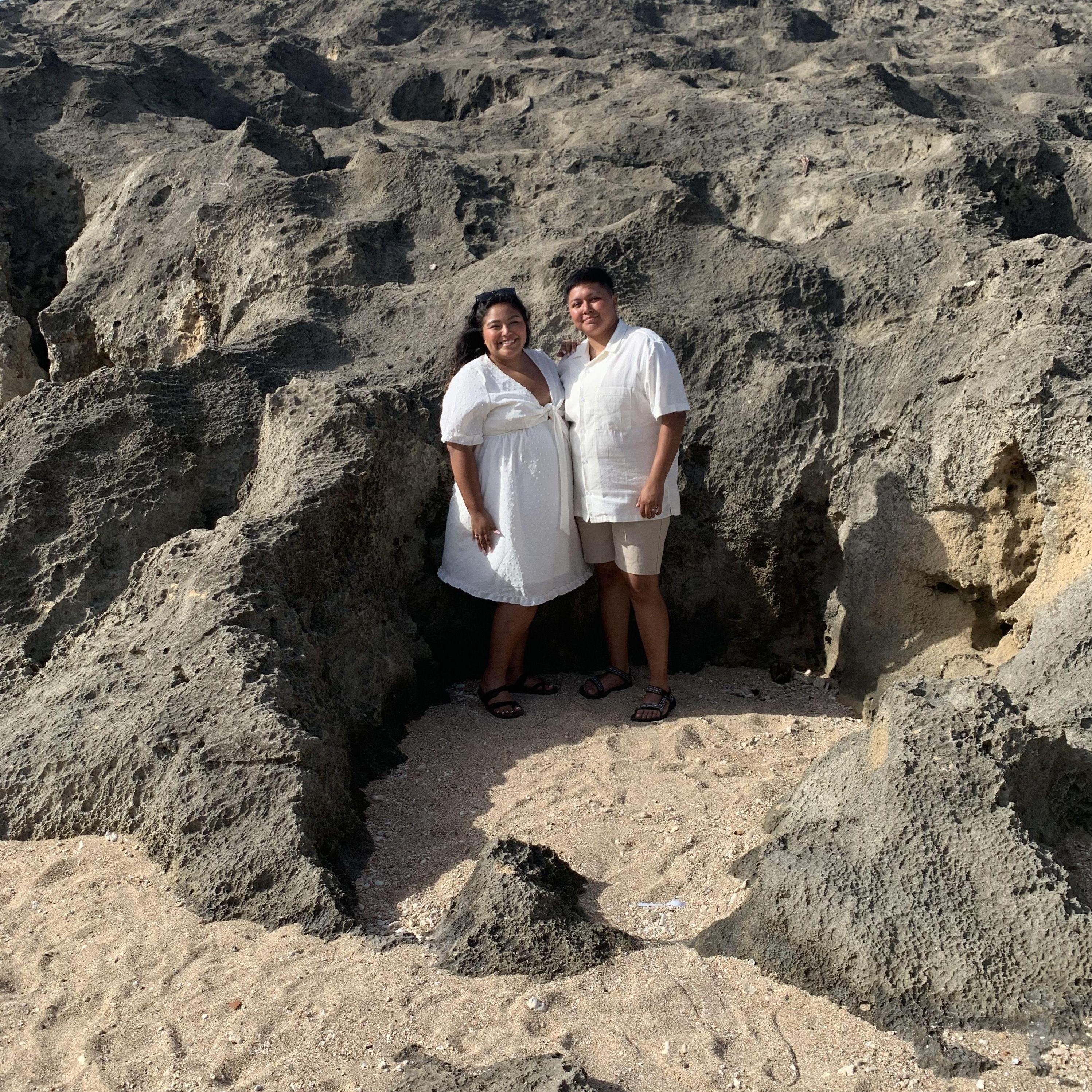 Anniversary trip to Puerto Rico - Juanita proposed on the beach!