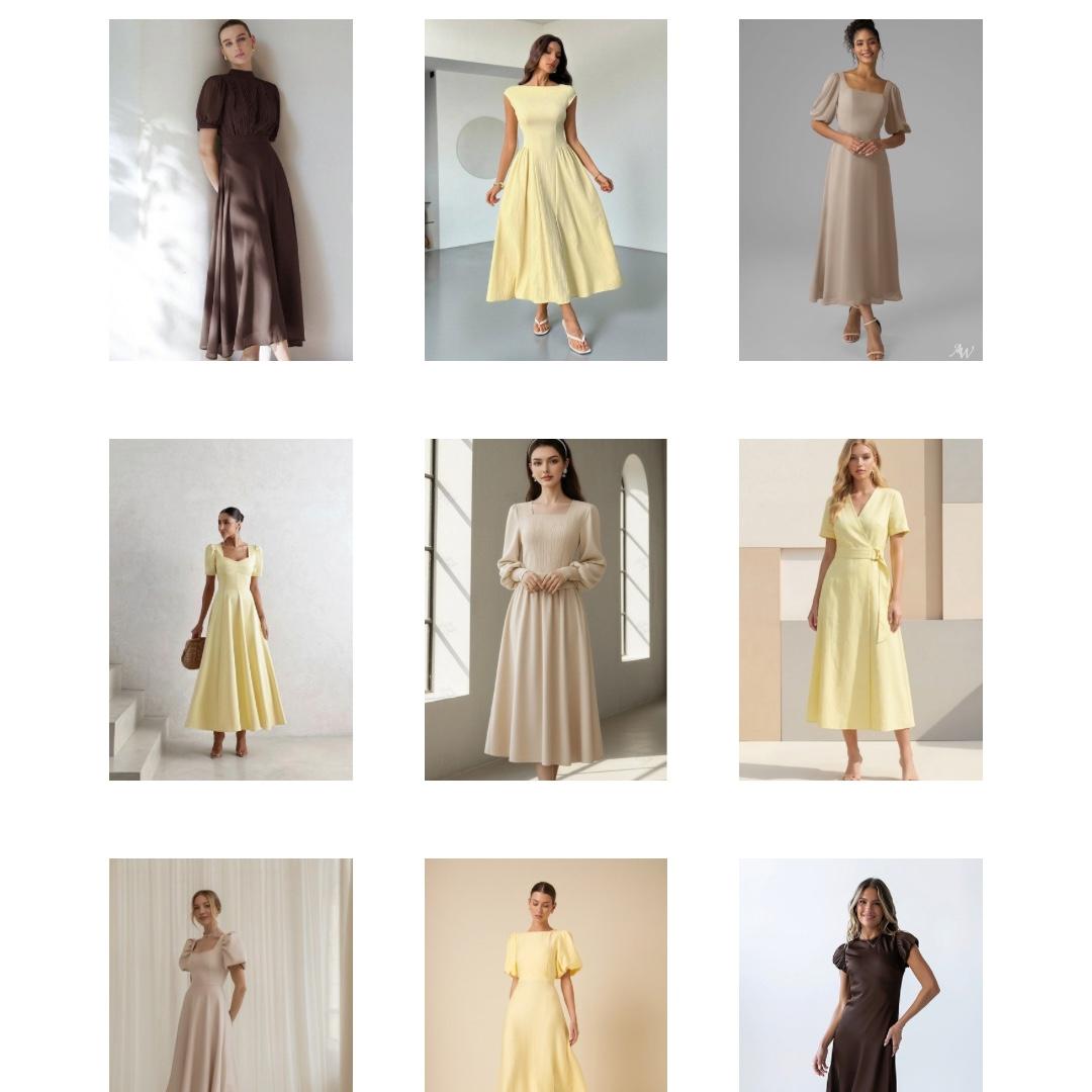 Here is an example of what to wear for ladies!