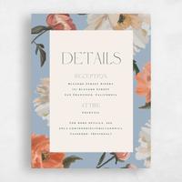 Blue Wedding Enclosure - Ashling