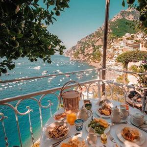 Seaside Lunch with a View