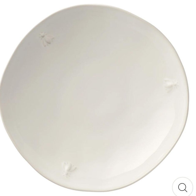 Bee Ceramic Pasta Plate Set of 4