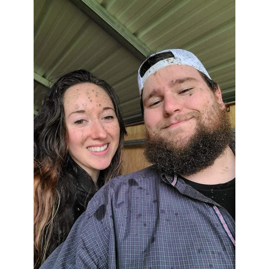 The aftermath of going muddin' on a 4-wheeler