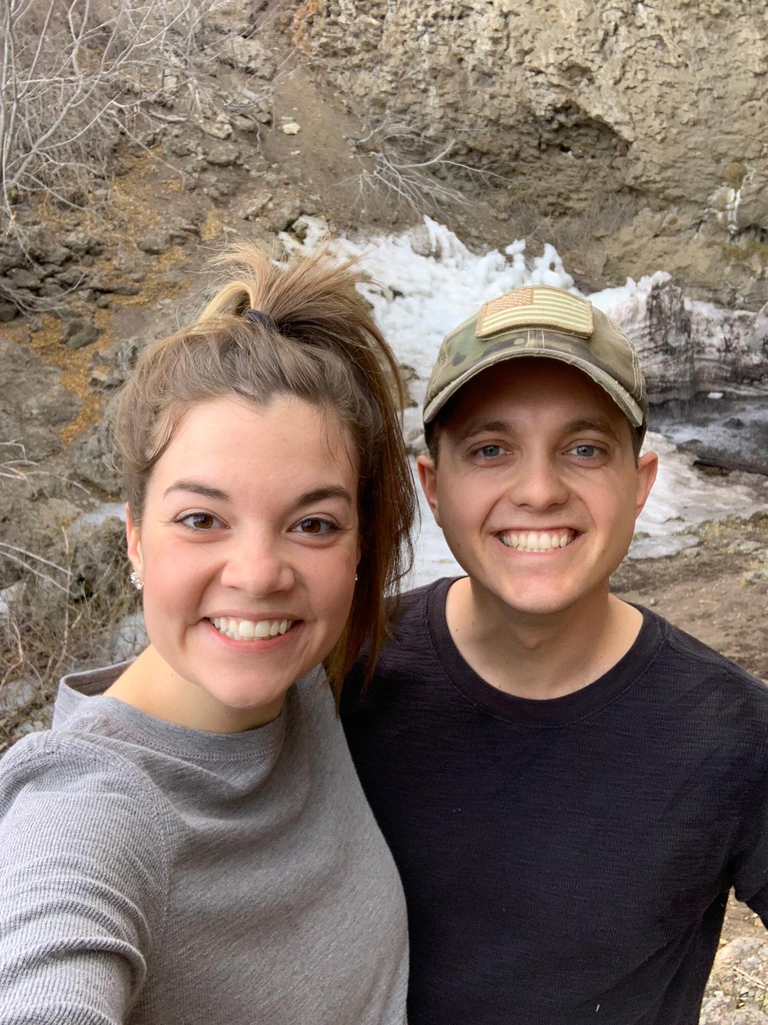Hiking to Phantom Falls. This day was the day I realized I wanted to marry him!