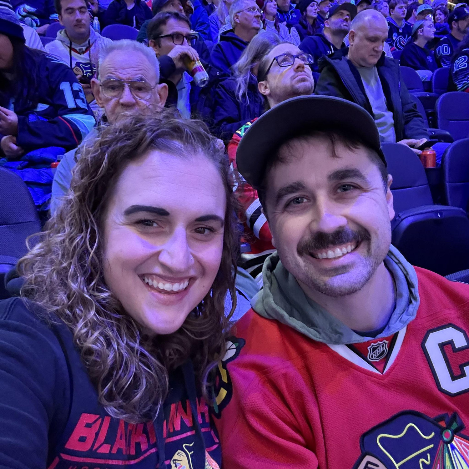 Blackhawks vs. Kraken in Seattle