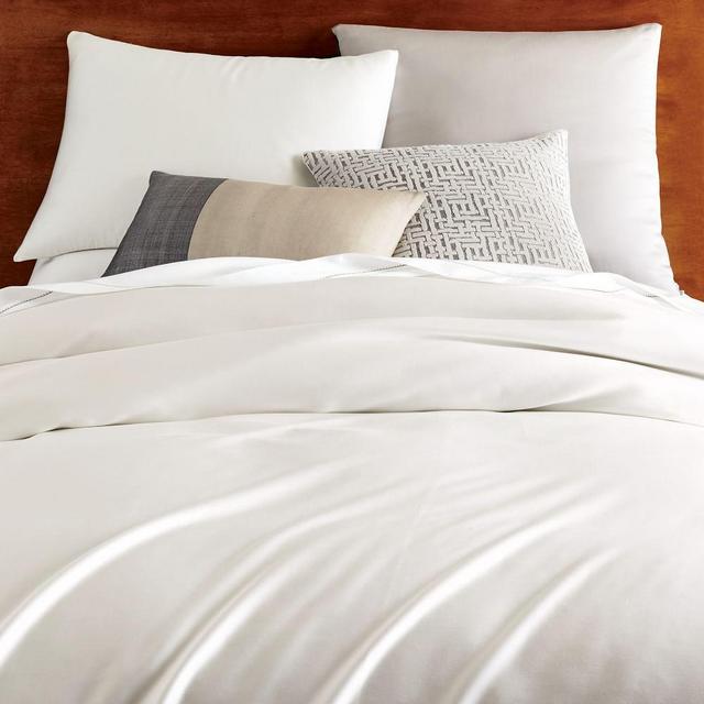 TENCEL™ Duvet Cover, Full/Queen, Stone White