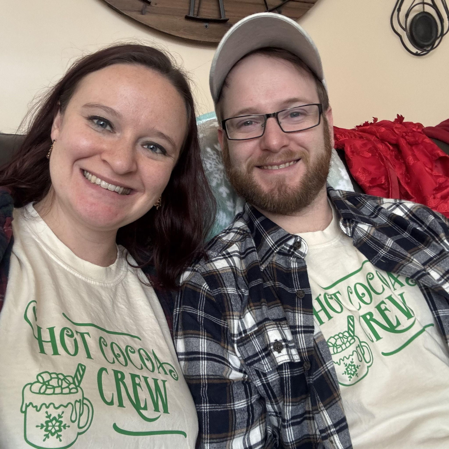Christmas 2025 with shirts for our kitty