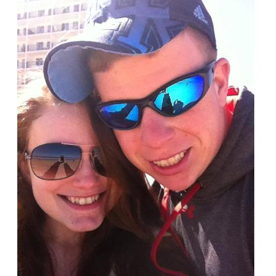 Our first trip to the beach, December 2012