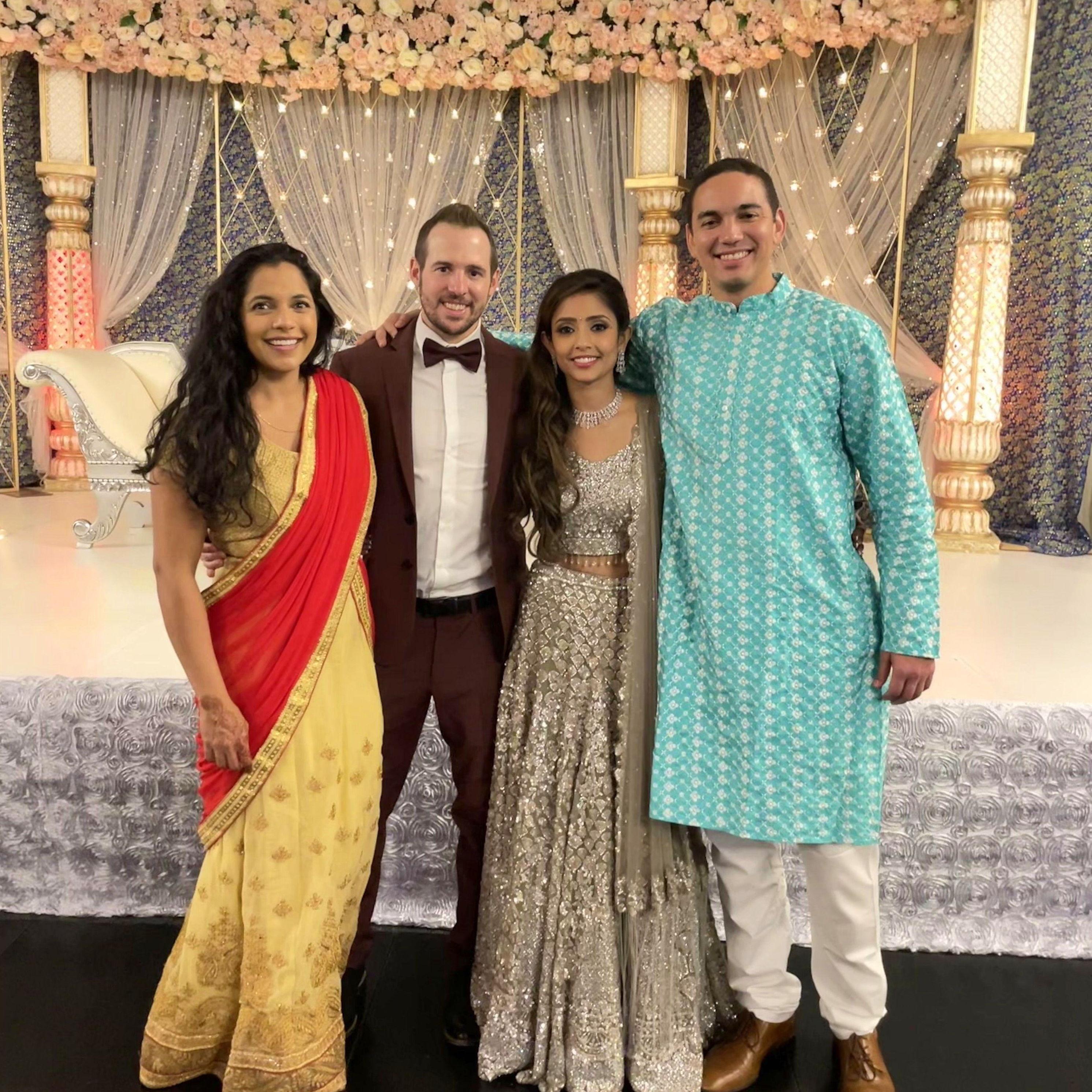 Celebrating Ryan and Rishika